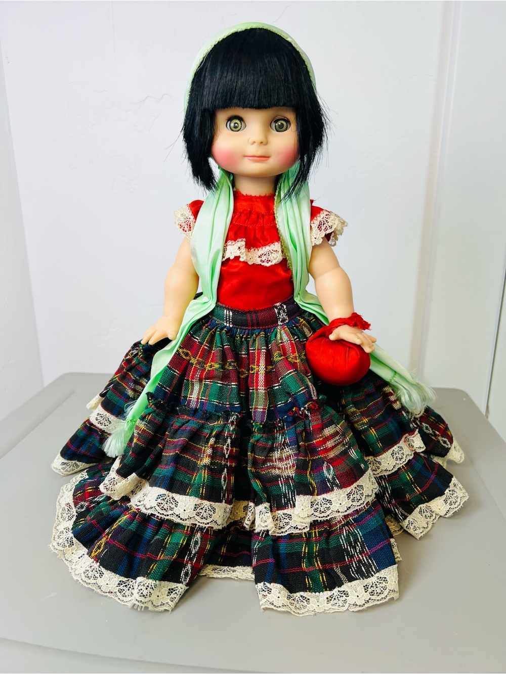 Vintage Provasco Doll in Traditional Dress